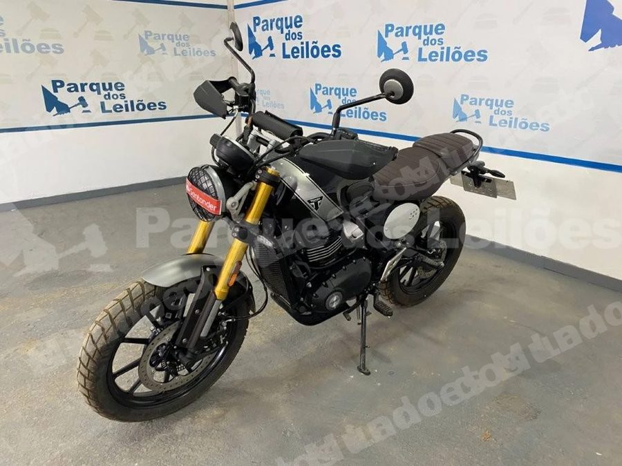 Triumph Scrambler 2025 em leilão em Painel/SC