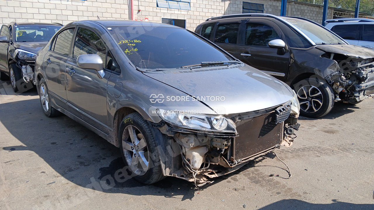 Honda Civic Lxs Flex 2010 em leilao em Monte Mor/SP