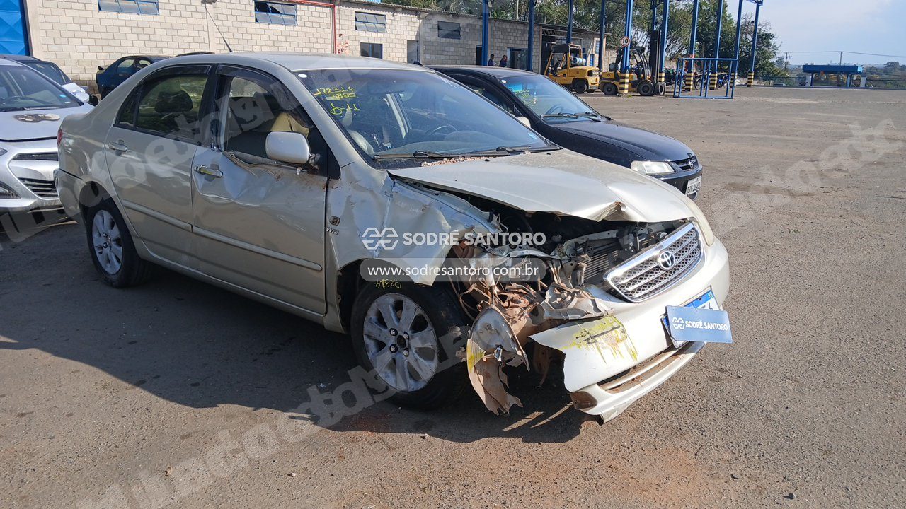 Toyota Corolla Xei 18Vvt 2007 em leilao em Monte Mor/SP