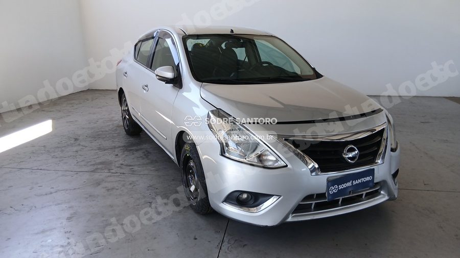 Nissan Versa 16Sl Cvt 2017 em leilão em Caçapava/SP