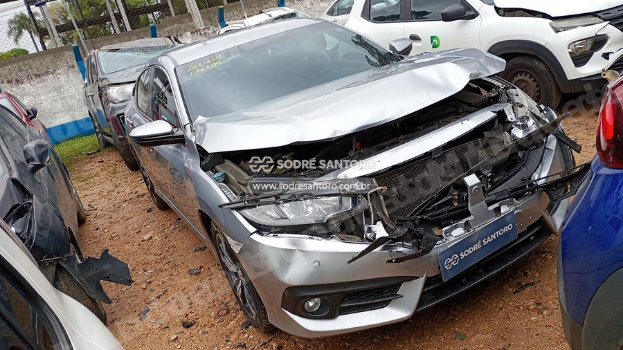 Honda Civic Exl Cvt 2017 em leilão em São José dos Pinhais/PR