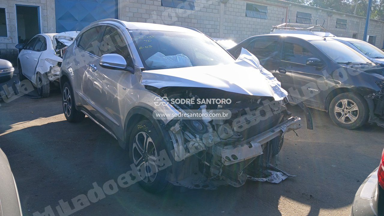 Honda Hr-V Exl Cvt 2016 em leilao em Monte Mor/SP