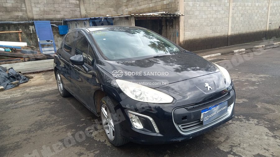 Peugeot 308 Feline 2013 em leilão em Monte Mor/SP