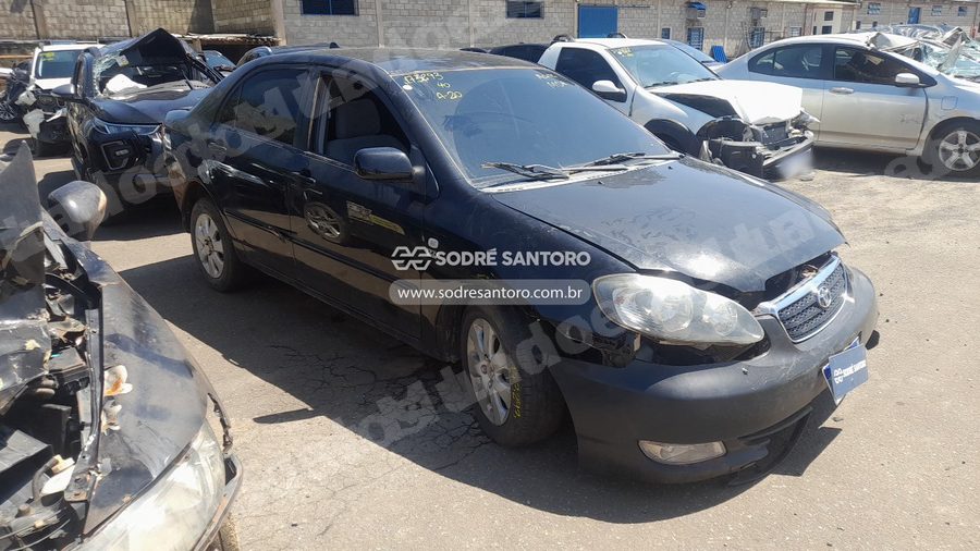 Toyota Corolla Xei18 Flex 2008 em leilão em Monte Mor/SP