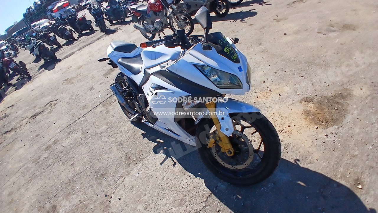 Kawasaki Ninja 300 2013 em leilao em Brasil