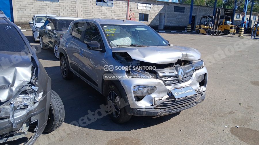 Renault Kwid Intens 2 2025 em leilão em Monte Mor/SP