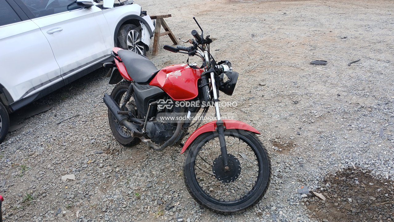 Honda Cg 125 Fan Ks 2013 em leilao em Guarulhos/SP