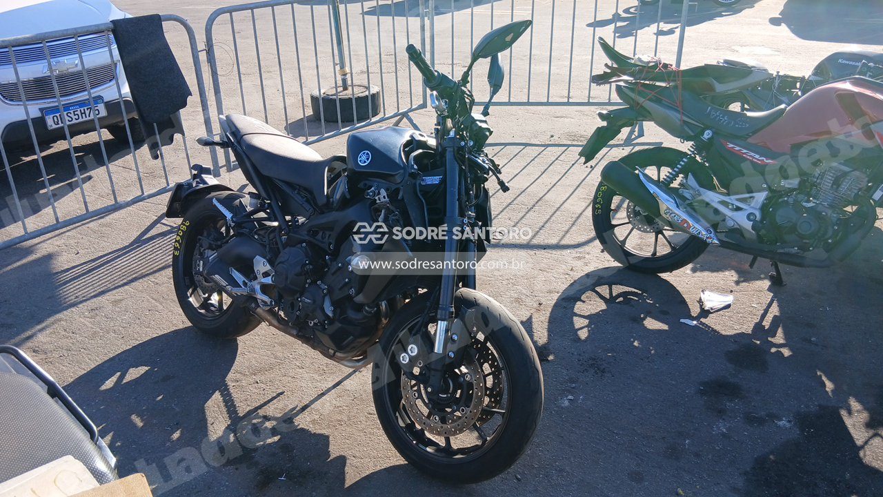 Yamaha Mt09 Abs 2022 em leilão em Brasil
