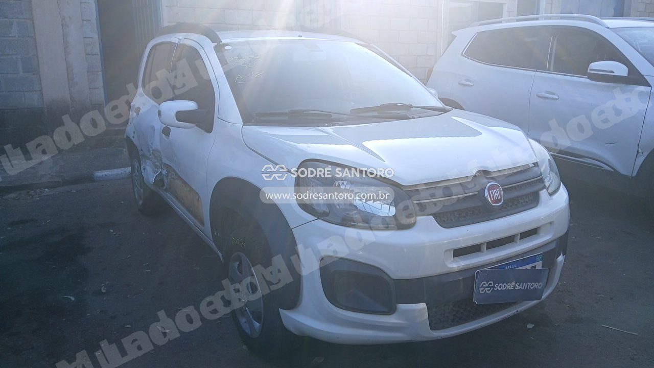 Fiat Uno Way 1.0 E 2018 em leilão em Monte Mor/SP