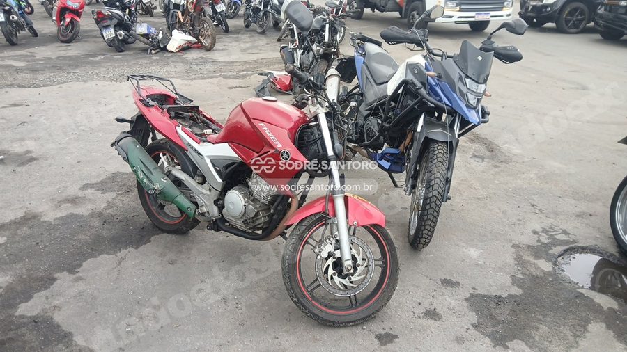 Yamaha Fazer Ys 250 2012 em leilão em Guarulhos/SP