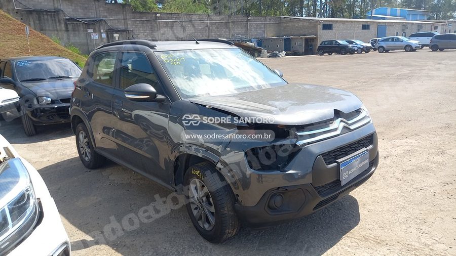 Citroen C3 Feel 1.0 2025 em leilão em Monte Mor/SP