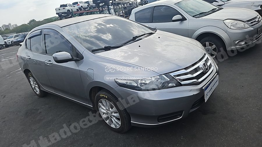 Honda City Lx Flex 2013 em leilão em Guarulhos/SP