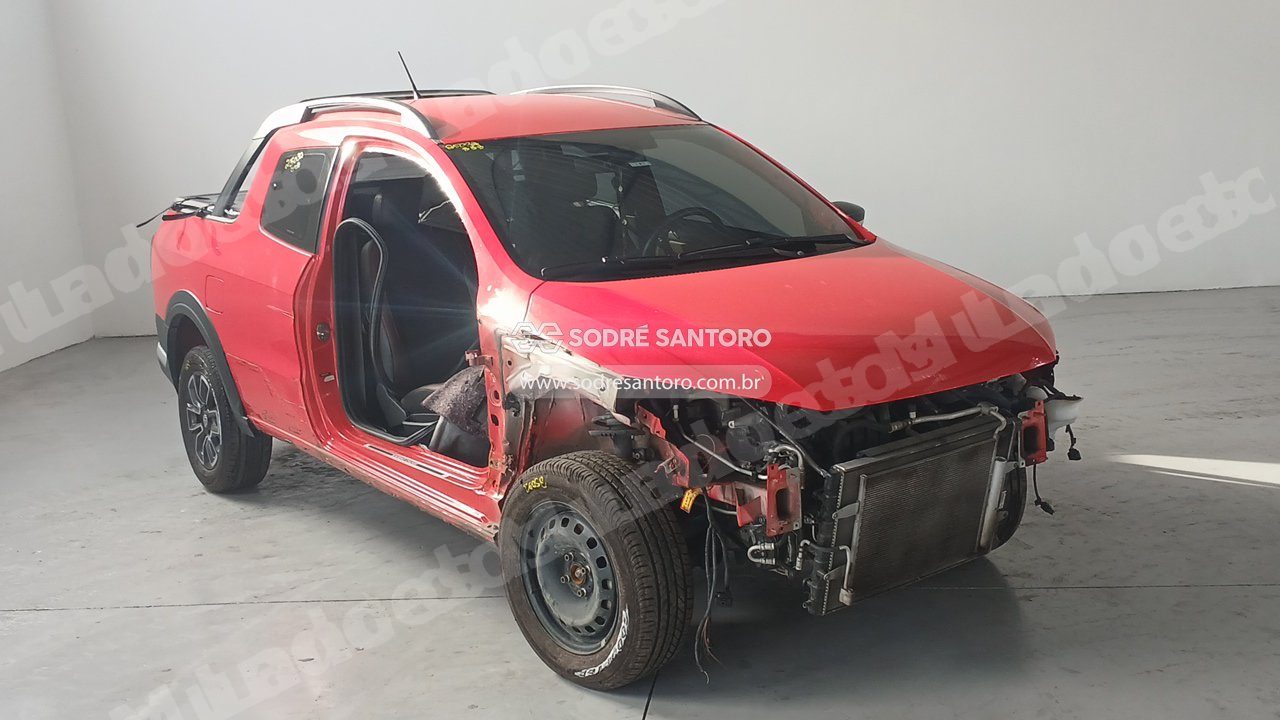 Volkswagen Saveiro Cd Cross Mpi 2023 em leilao em Caçapava/SP