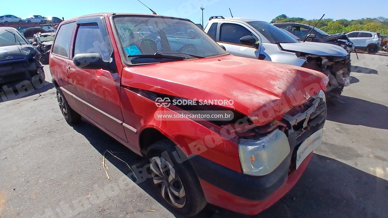 Fiat Uno Mille Economy 2010 em leilão em Brasil