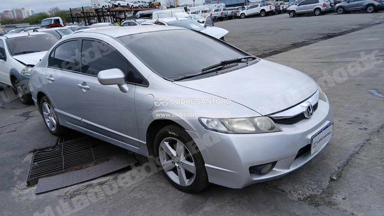 Honda Civic Lxs Flex 2009 em leilao em Brasil