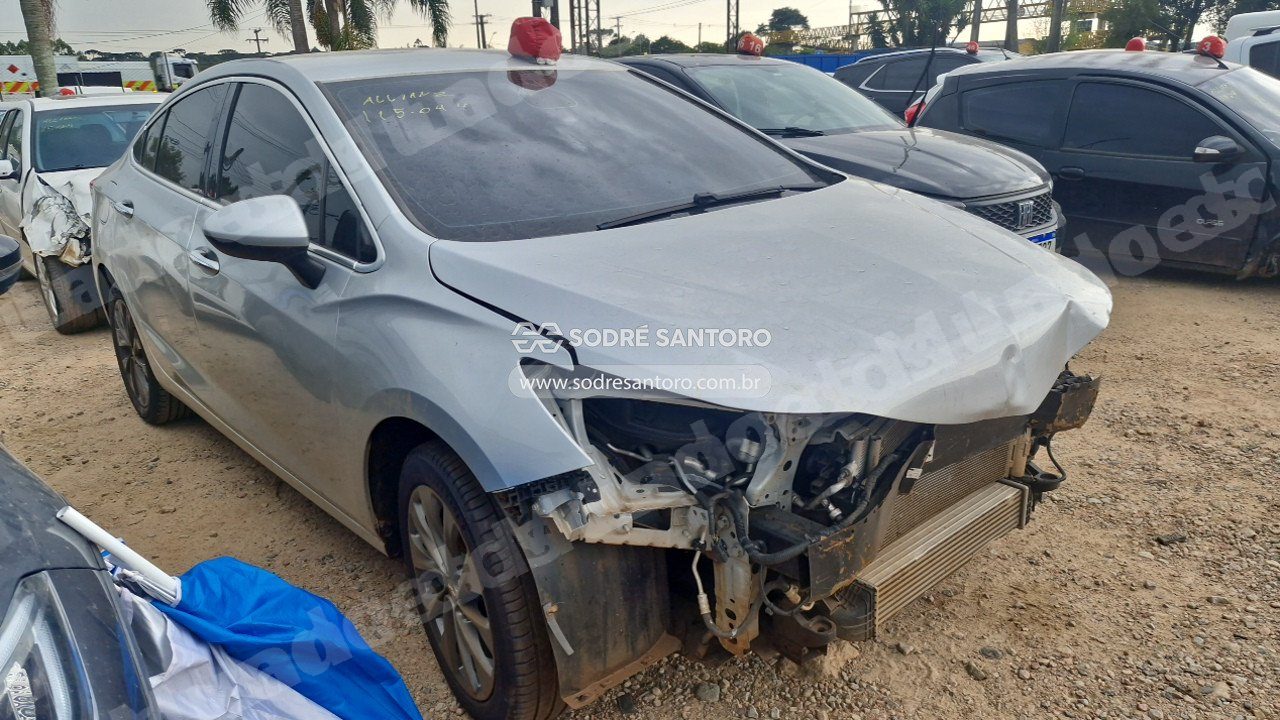 Chevrolet Cruze Ltz Nb At 2017 em leilao em São José dos Pinhais/PR