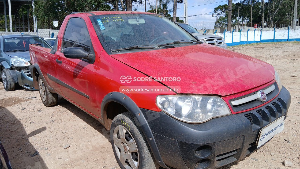 Fiat Strada Fire Flex 2011 em leilao em São José dos Pinhais/PR