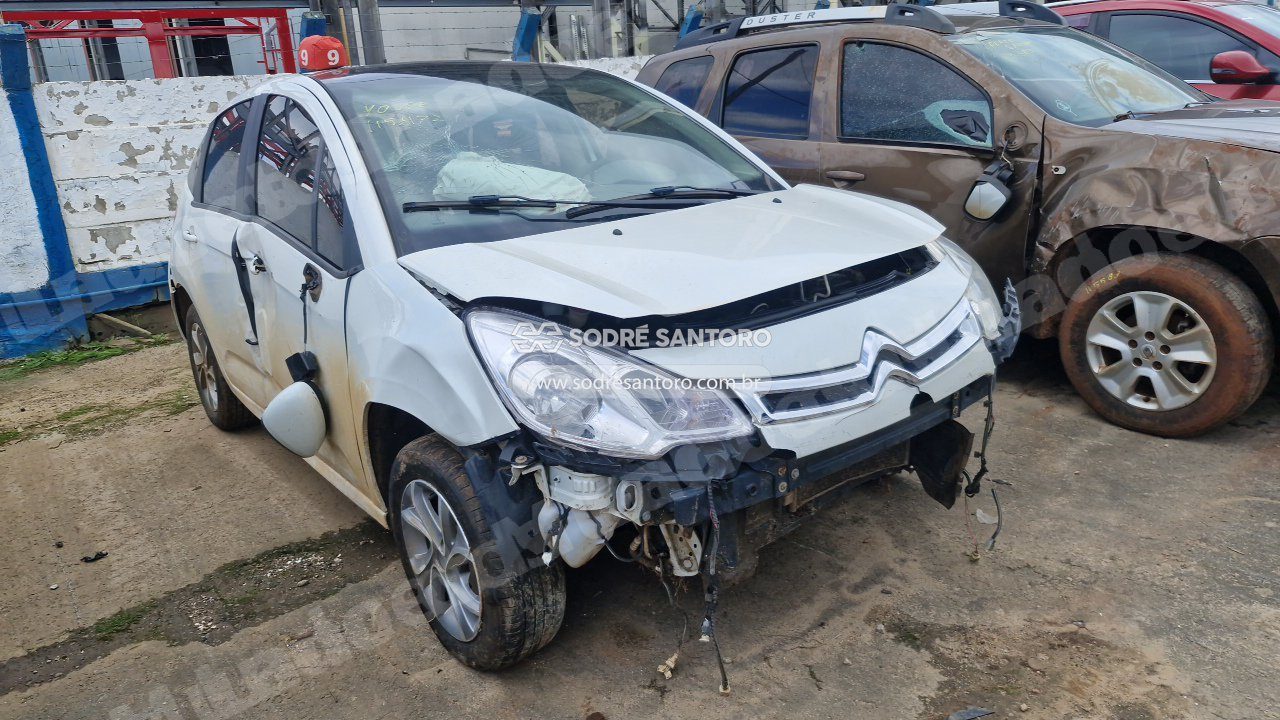 Citroen C3  Tendance 2014 em leilão em São José dos Pinhais/PR