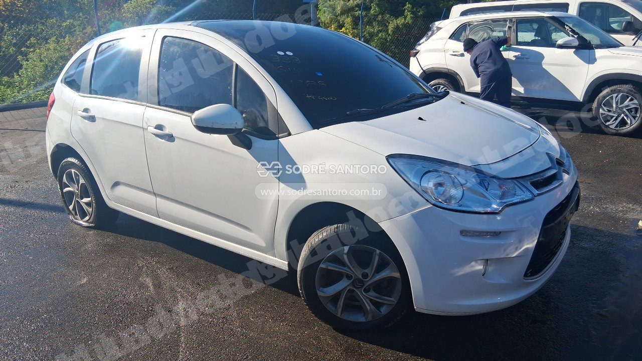Citroen C3 Ptech M Tend 2018 em leilao em Guarulhos/SP