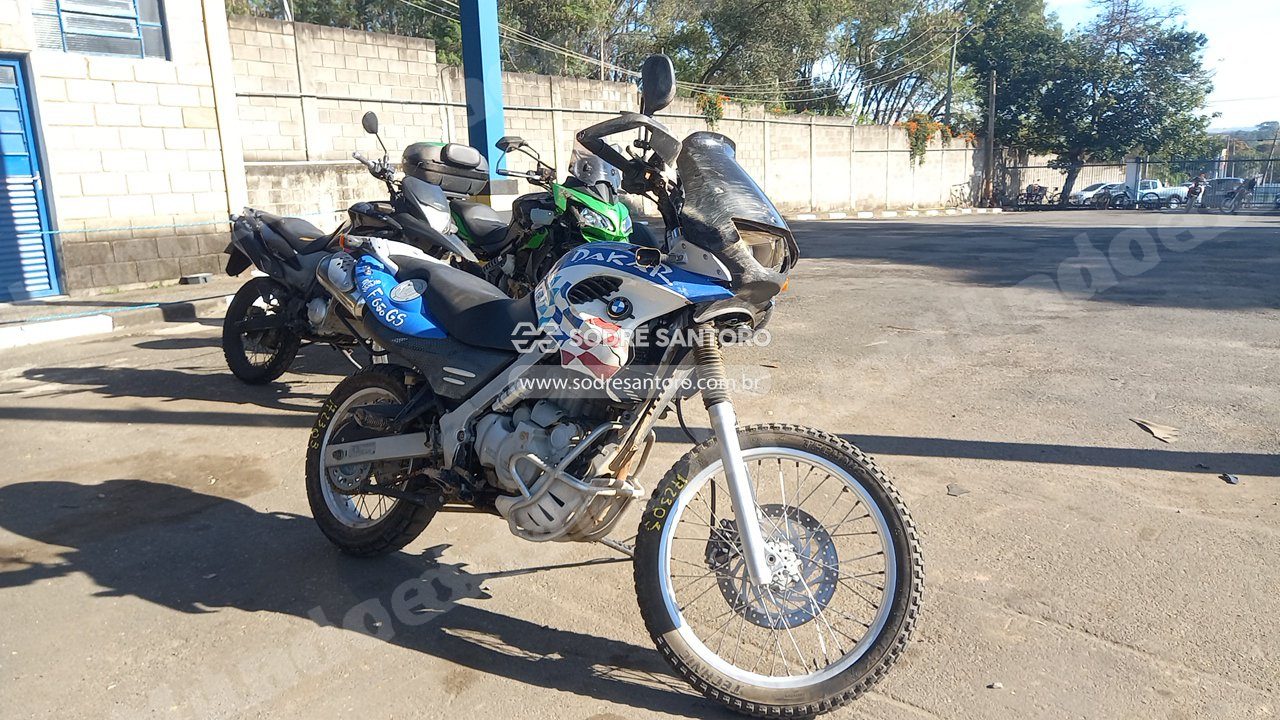 Bmw F650 Gs Dakar 2003 em leilão em Monte Mor/SP