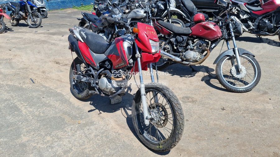 Honda Nxr150 Bros Esd 2009 em leilão em São José dos Pinhais/PR