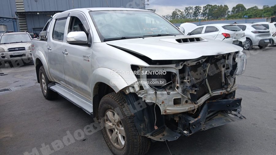 Toyota Hilux Cd 4X4 Srv 2013 em leilão em Guarulhos/SP