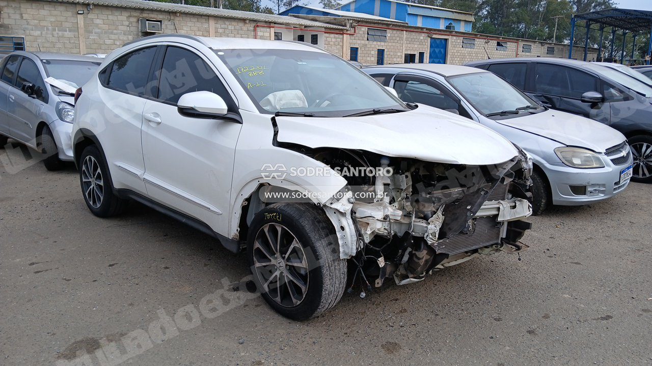 Honda Hr-V Exl Cvt 2021 em leilao em Monte Mor/SP