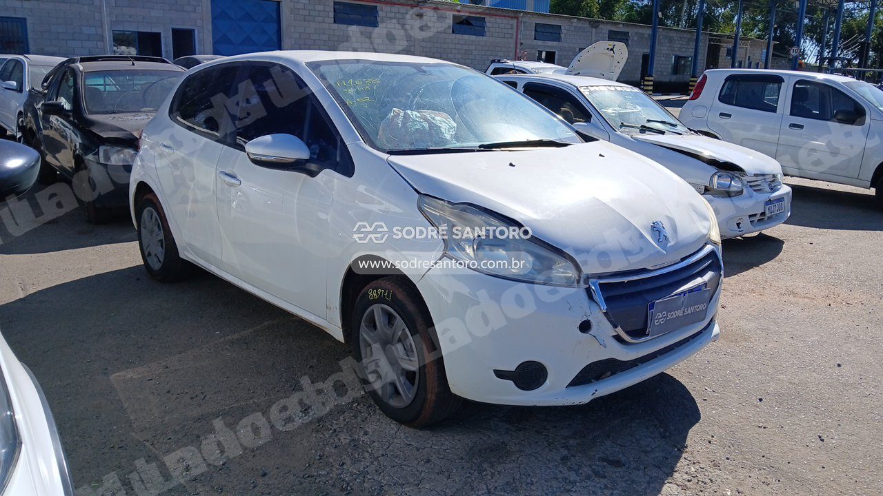 Peugeot 208 Active 2014 em leilao em Monte Mor/SP