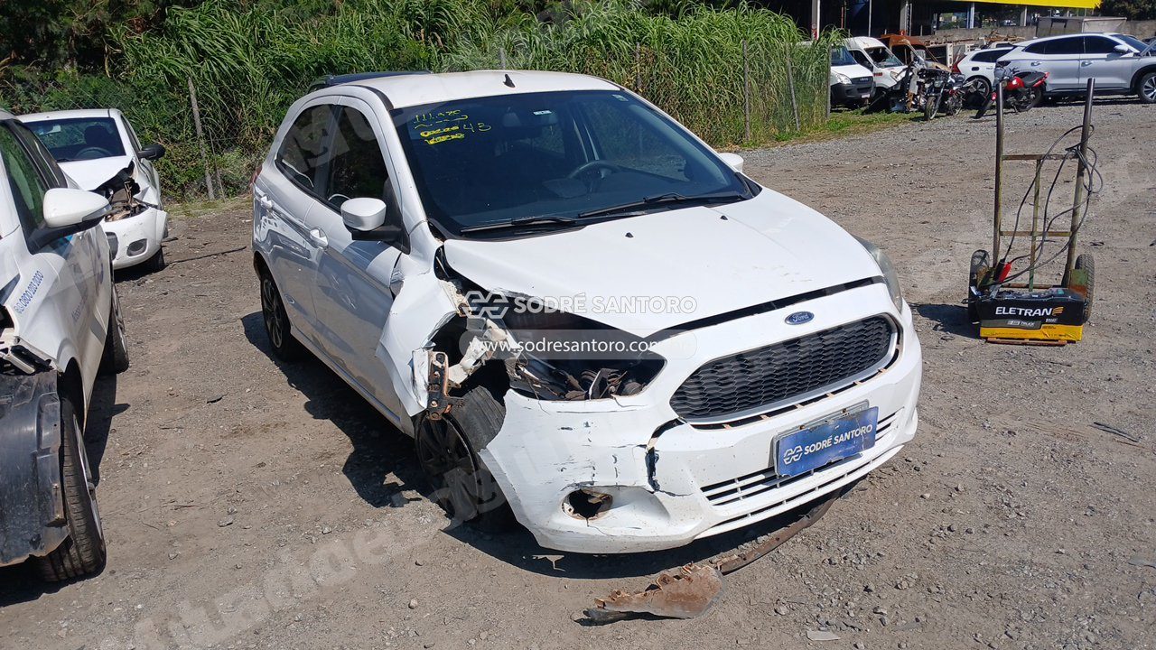 Ford Ka Se 1.5 Ha B 2018 em leilao em Guarulhos/SP