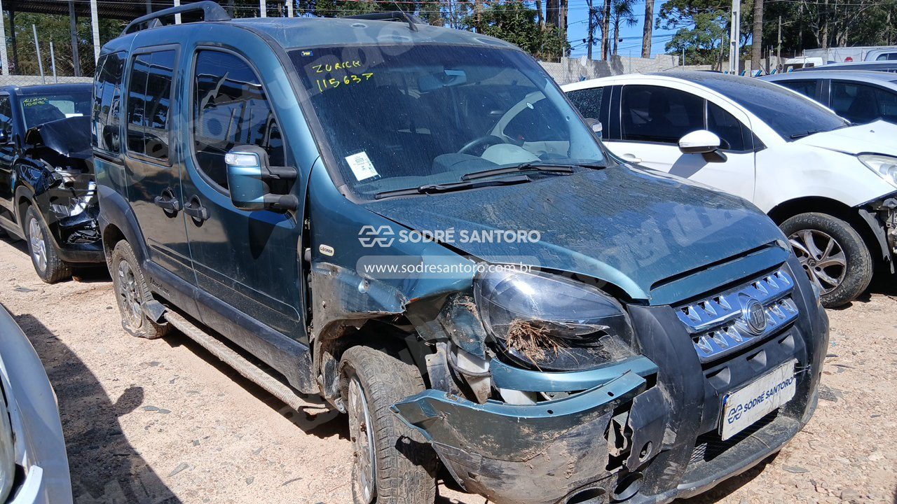 Fiat Doblo Adv 1.8 Flex 2010 em leilao em São José dos Pinhais/PR