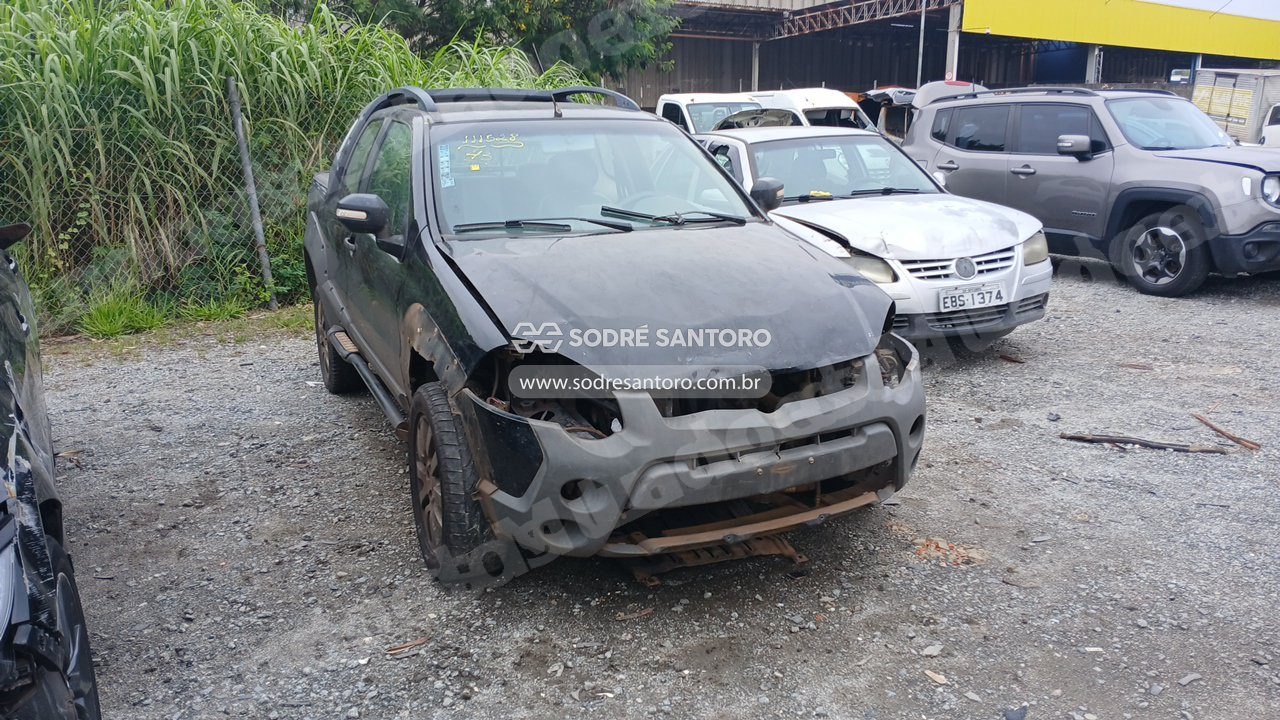 Fiat Strada Adventure Cd 2013 em leilão em Guarulhos/SP