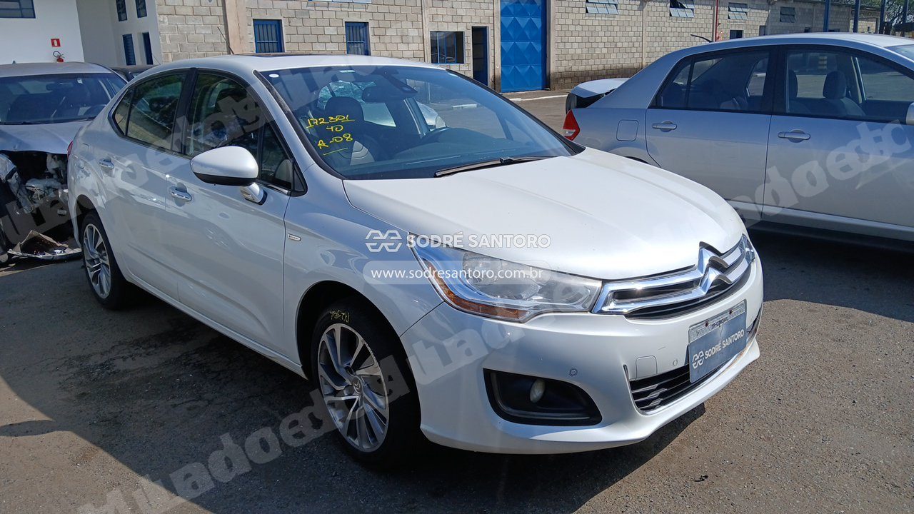 Citroen C4L A Thp Ffex 2016 em leilão em Monte Mor/SP