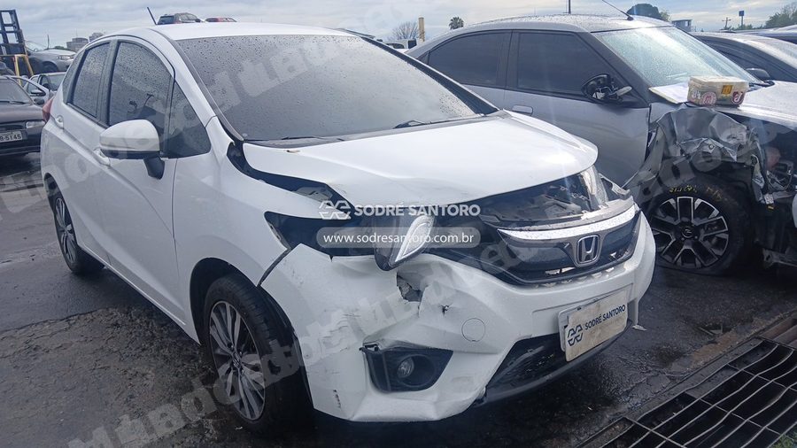 Honda Fit Ex Cvt 2015 em leilão em Guarulhos/SP