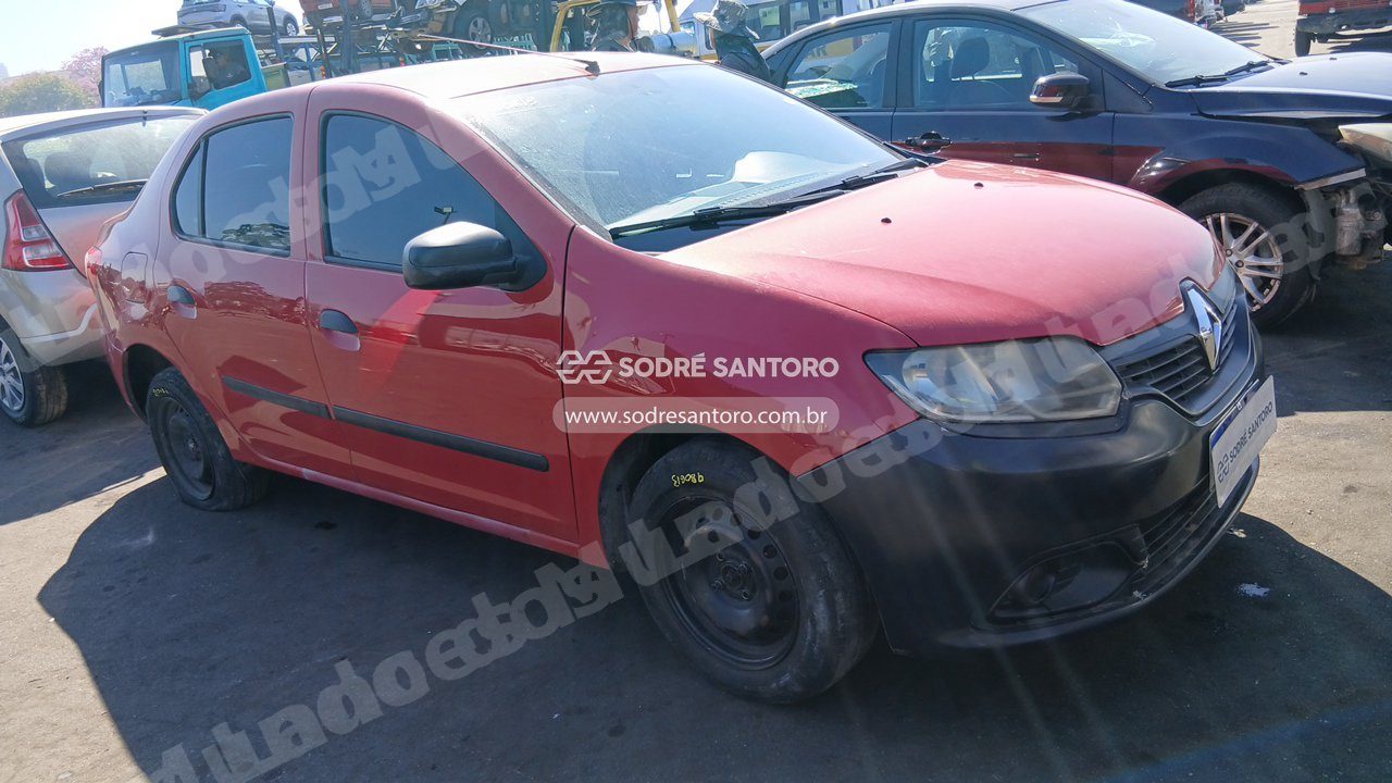 Renault Logan Auth 10 2018 em leilão em Brasil
