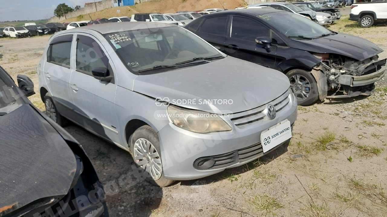 Volkswagen Gol 1.0 2009 em leilao em Monte Mor/SP