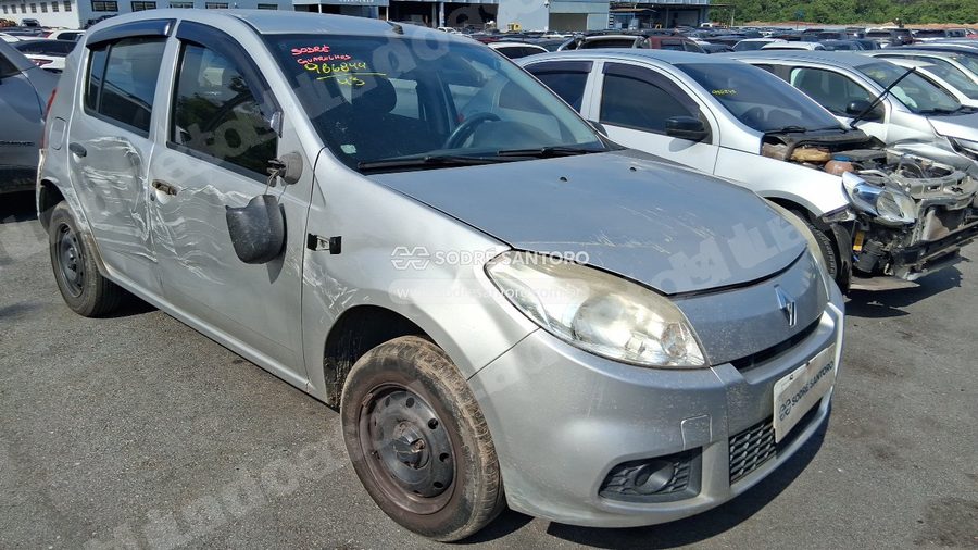 Renault Sandero 2012 em leilão em Guarulhos/SP - Lote 1