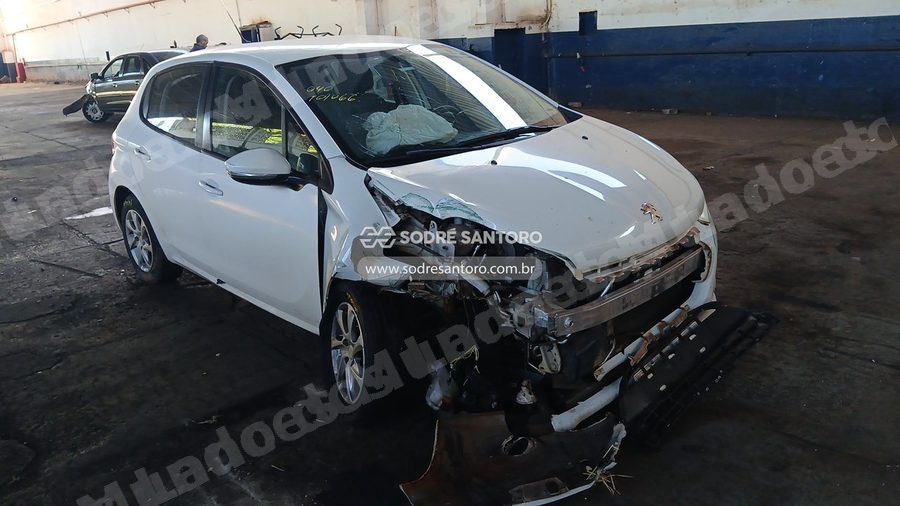 Peugeot 208 Act Pack Bva 2015 em leilão em Ribeirão Preto/SP