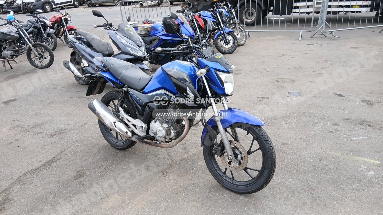 Honda Cg 160 Titan 2019 em leilao em Brasil