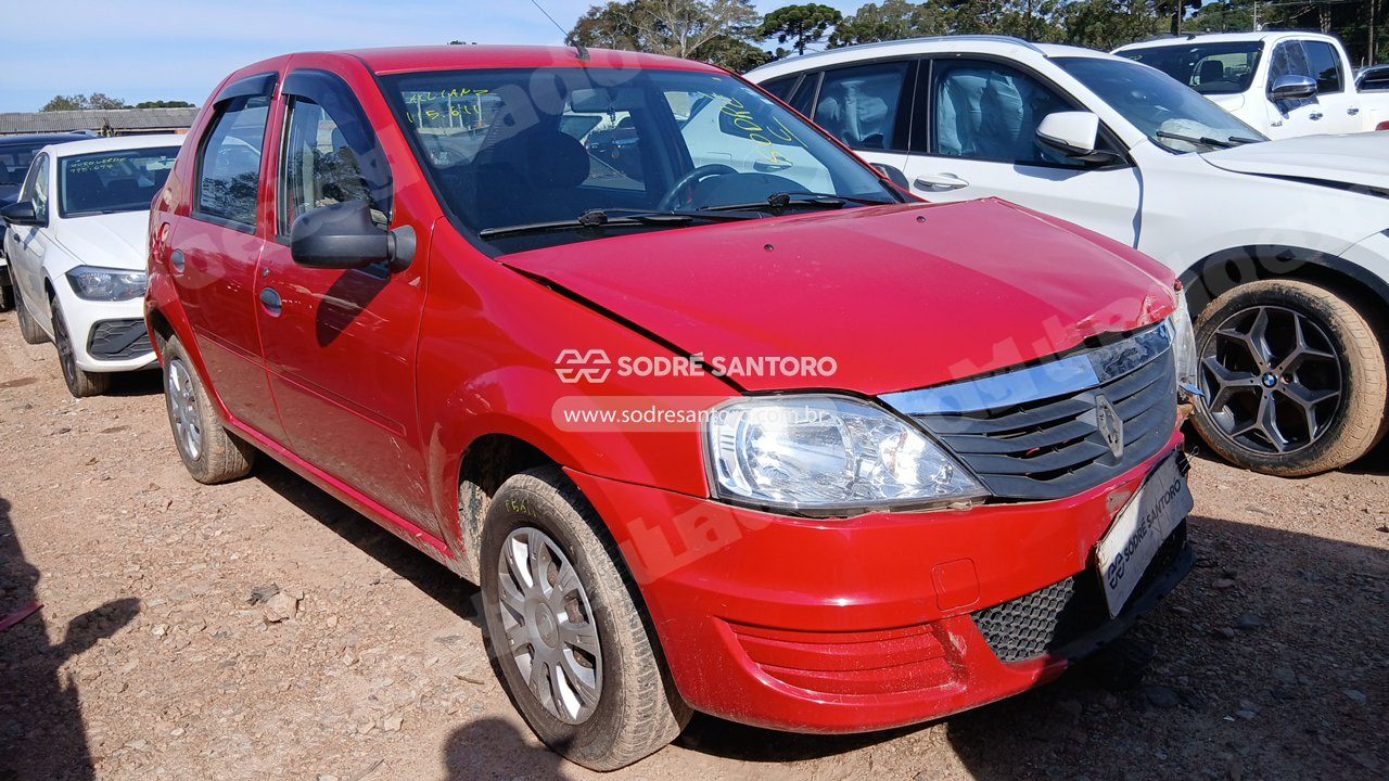 Renault Logan Aut 1016V 2012 em leilão em São José dos Pinhais/PR