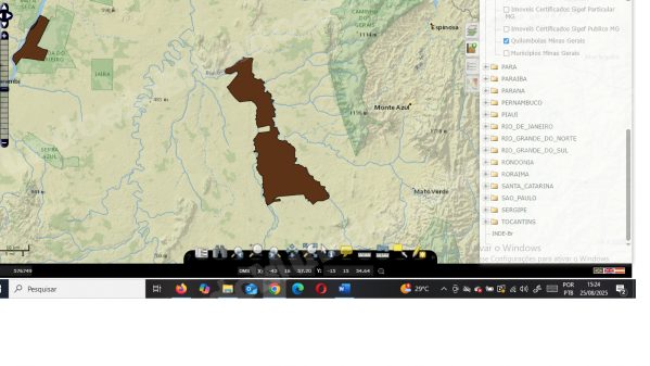 Imóvel rural em leilão em Porteirinha/MG
