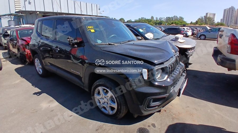 Jeep Renegade 1.3 Turbo 2025 em leilão em Guarulhos/SP