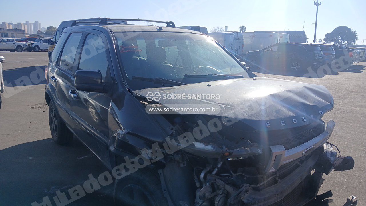 Ford Ecosport Xlt 2008 em leilao em Guarulhos/SP