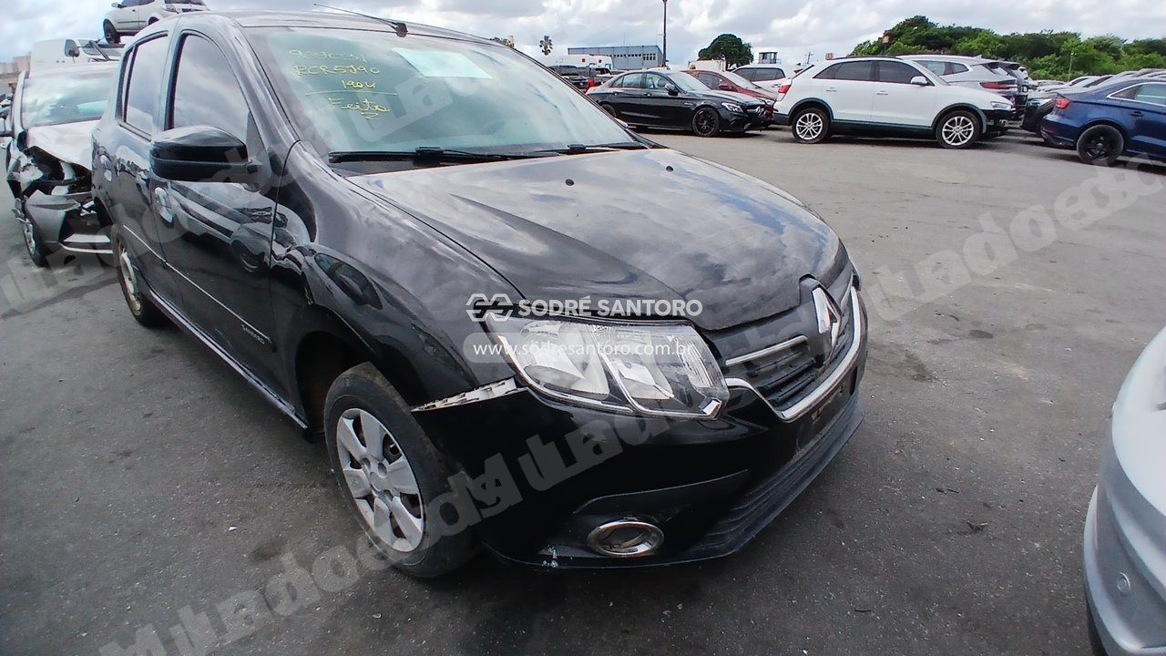 Renault Sandero Rlin 10Mt 2021 em leilao em Brasil