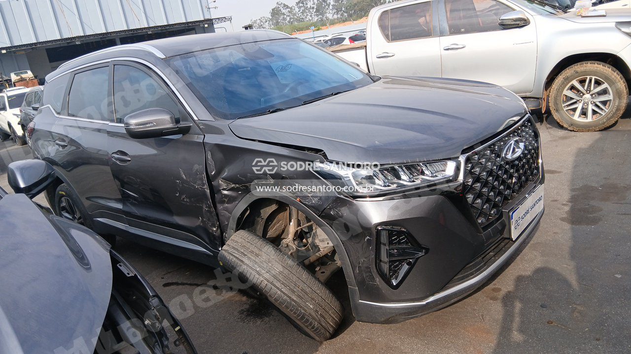 Caoachery Tiggo7 Sport 2025 em leilao em Brasil
