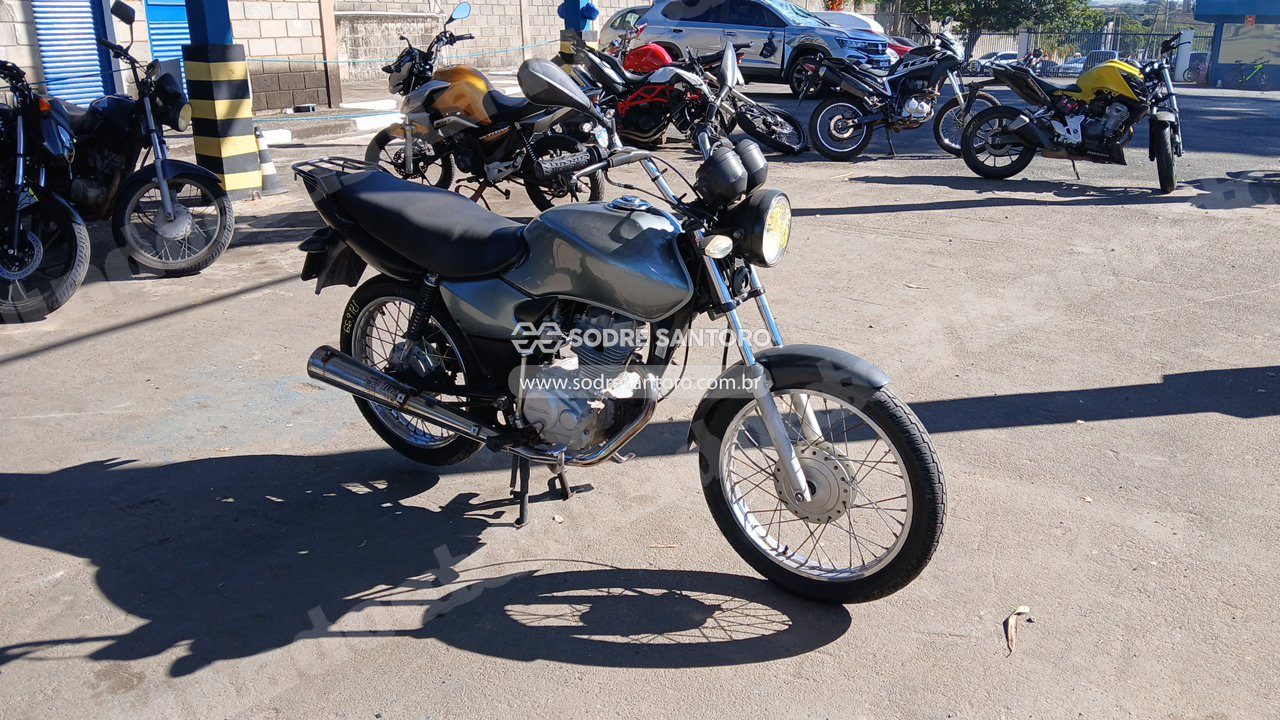 Honda Cg 125 Fan 2008 em leilao em Monte Mor/SP