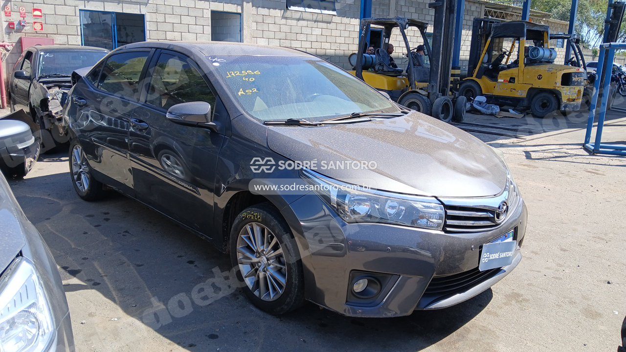 Toyota Corolla Xei20 Flex 2017 em leilão em Monte Mor/SP - Lote 1