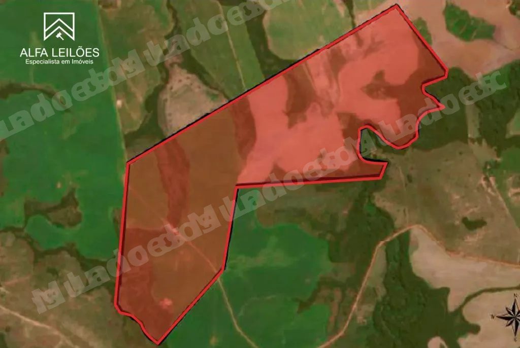 Imovel rural em leilao em Paranatinga/MT