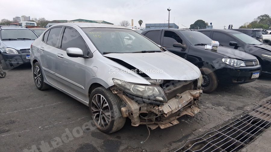 Honda City Lx Flex 2010 em leilão em Guarulhos/SP