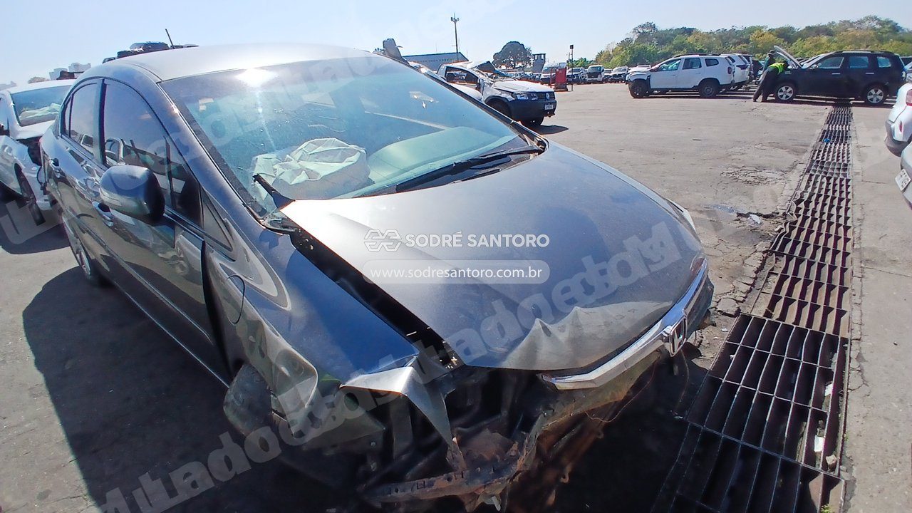 Honda Civic Lxl 2012 em leilão em Brasil