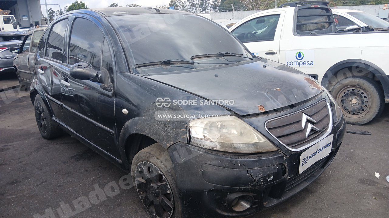 Citroen C3 Excl 14 Flex 2012 em leilao em Brasil